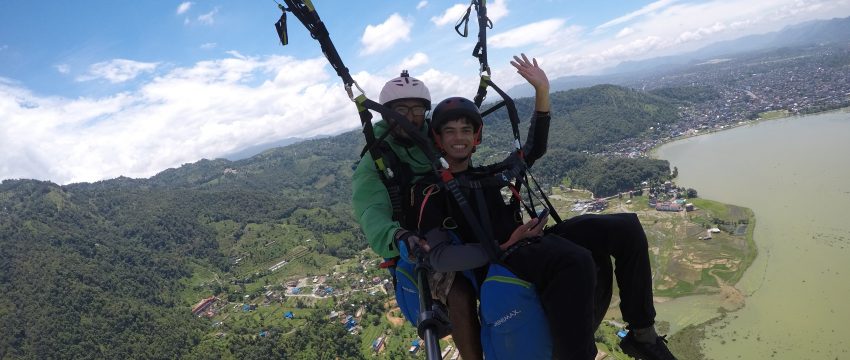 paragliding pokhara